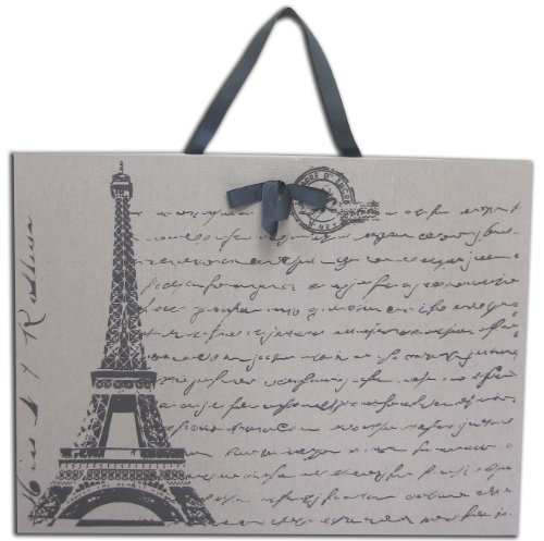 Concepts Frames D2639GY Magnet Board with Vintage Words and Eiffel Tower Stamp