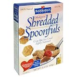 Barbara's Bakery Shredded Spoonfuls Cereal, 15.3-Ounce Box (Pack of 4)