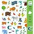 Djeco Animal Stickers (160 pc)