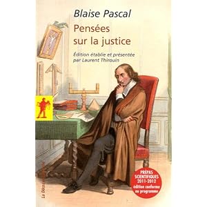 Pensées sur la justice