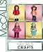 Mccalls Crafts M5288 18" Doll American Girl Sized Fits Modern 70s Julie Style Clothes Pattern