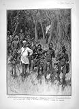 1905 CONGO STATE NATIVES HOSTAGES RUBBER WORKERS AFRICA