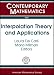 Book Interpolation Theory and Applications (Contemporary Mathematics)