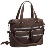 Kipling ERASTO K13543, Damen Schultertaschen, Braun (Expresso Brown 740), 39x29x17 cm (B x H x T)