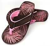ANIMAL Women’s Flip Flops “Swish Soft” (Micro Suede) Brown