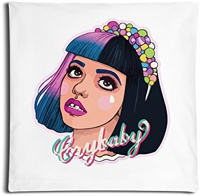 CAMLK Melanie Martinez Cry Baby Customized Pillow Cover White 18 X18 Inch