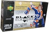 2006-07 Upper Deck Black Diamond Hockey Factory Sealed Hobby Box (EVGENI MALKIN 1st Actual Card in Packs) (4 Rookie Gems & 2 Jersey Cards Per Box) 2006-07 Upper Deck Black Diamond Hockey Factory Sealed Hobby Box (EVGENI MALKIN 1st Actual Card in Packs) (4 Rookie Gems & 2 Jersey Cards Per Box)