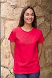 “Practice the Presence” Organic Womens T-shirt, Small, Natural