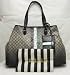L.A.M.B LAMB Marchmont Smoke w Green Handbag Bag Tote