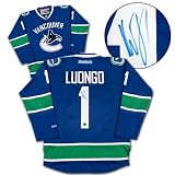 ROBERTO LUONGO Vancouver Canucks SIGNED Hockey Jersey