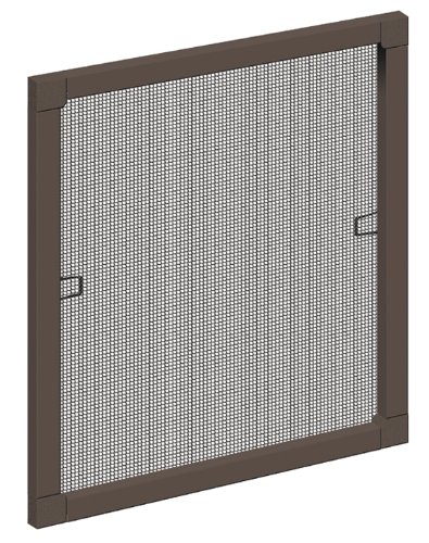 Schellenberg 50783 Insektenschutz-Fenster Profi 80 x 100 cm braun