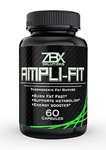 AMPLI-FIT: 60 CT THERMOGENIC || FAT BURNER || Supports Metabolism and Suppresses Appetite || Yohimbine, Ketones, and Green Tea Blend || 100% SATISFACTION GUARANTEED