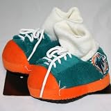 Miami Dolphins NFL Premium Baby Sneaker Slippers - 3-6 Months