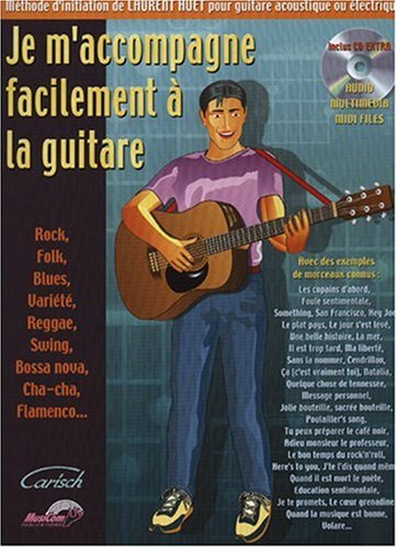 Je m'accompagne facilement à la guitare + 1 CD 