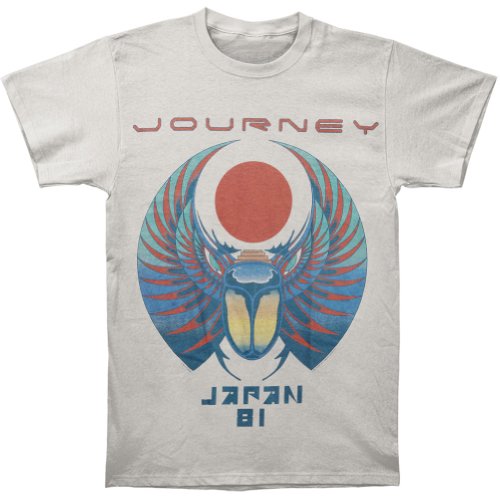 Journey Men's Japan 81 T-shirt Silver