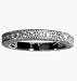 Avon Sterling Silver CZ Band Ring Size 10