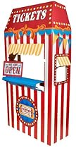 Carnival Games Party Supplies - Ticket Booth Cardboard Stand
