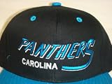 NEW Carolina Panthers NFL Two Tone Vintage Snapback Flatbill Cap / Hat