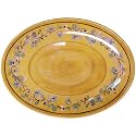 Le Cadeaux Triple Weight Melamine 16 Inch Oval Serving Platter
