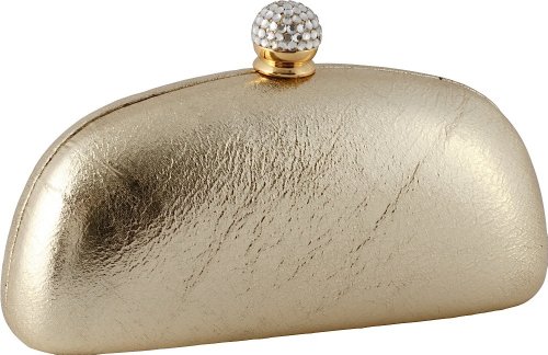 Carlo Fellini Michal Evening Gold Bag 