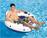 Inflatable Blow Up River Inner Tube Float Lounge
