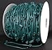 Novelty Lights 1,000 Feet C9/E17 Socketed Light Spool, 12 Inch Spacing Green Wire Bulk Reel, 8 Amp SPT-1 Wire, Commercial Grade, Indoor/Outdoor All Weather, For Cutting Custom Lengths