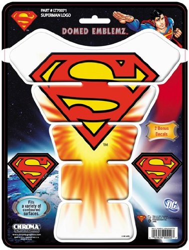  Lethal Threat Decals TANK PROTCT-SUPERMAN LOGO LT70071