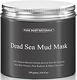 THE BEST Dead Sea Mud Mask, 250g/ 8.8 fl. oz. - Dead Sea Mud Mask Best for Facial Treatment, Minimizes Pores, Reduces Wrinkles, and Improves Overall Complexion - Dead Sea Minerals Help to Pull Toxins Out of the Skin - Facial Mask Provides Relief from Acne, Blackheads, Pimples, Acne Scars and Cellulite - Safe for Use on Face and Body - Premium Spa Quality Dead Sea Product - Skin Cleanser, Pore Reducer & Natural Moisturizer