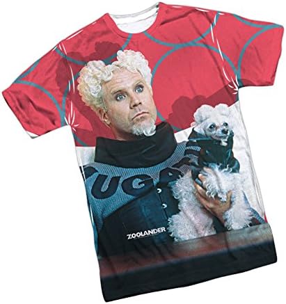 Mugatu -- Zoolander All-Over Front Print Sports Fabric Youth T-Shirt, Youth X-Large (16/18)