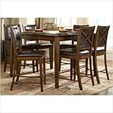 IMAGE OF 727 Series Counter Height Dining Table in Dark Oak