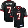 Reebok NFL Equipment Tampa Bay Buccaneers #7 Jeff Garcia Black Alternate Replica Jersey