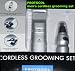 Protocol Cordless Grooming Set (Hair Clipper with Accessories & Turbo Style Ear and Nose Hair Trimmer)