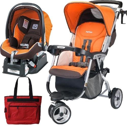 Peg Perego 2010 Vela Travel System - TROPICAL with Diaper Bag