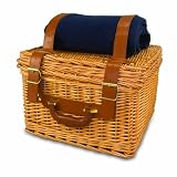 Picnic Time Canterbury English Style Picnic Basket with Deluxe Service for Two