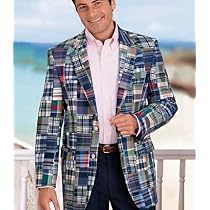 Patchwork Madras 2-Button Sportcoat