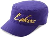 NBA Women's Military Hat (Purple, LA Lakers, Adjustable)