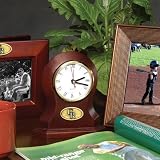 MLB Colorado Rockies Wooden Desk Clock