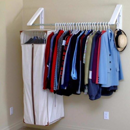 Saliency Clothes Hanging System Quik Collapsible Wall Mounted