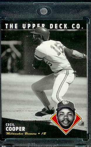 Buy 1994 Upper Deck All Time Heroes # 21 Cecil Cooper Milwaukee Brewers Baseball Card- Mint Condition -... by Upper Deck