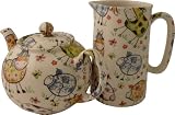 Farm Animal Jug/Teapot Set 1 pint (free shipping)