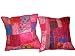 Thanks Giving-2 Deep Pink Embroidery Sari Toss Pillow Cushion Covers Free Shipping
