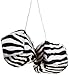 mAuto 3627 Fuzzy Car Dice, Premium Hanging Dice for Vehicles - Zebra