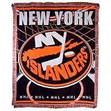 Northwest New York Islanders Triple Woven Jacquard 48x60 Blanket - New York Islanders 48 X 60