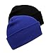 2 Pack Mens Adult Winter Thermal Thinsulate Knitted Beanie Hat
