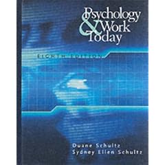 Psychology and Work Today: An Introduction to Industrial and Organizational Psychology (8th Edition)