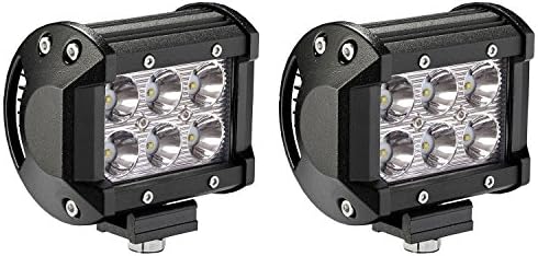 2x STARR Lite 3" 18w R-Spec Off Road LED driving Work Light Bar -3W LED Lumen Great For Jeep Cabin/Boat/SUV/Truck/Car/ATV