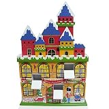 3D Magnetic 24 Door Castle Christmas Advent Calendar