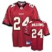 Tampa Bay Buccaneers Reebok NFL Jersey Red Number 24 Carnell Williams Small