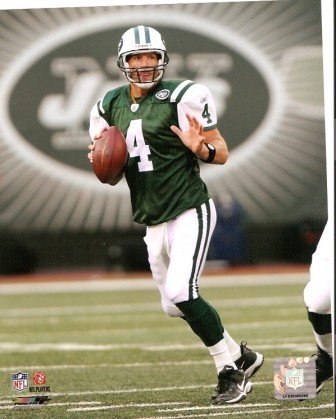 Brett Favre New York Jets Action 8x10 Photo