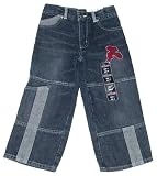 Boys' Sandblast Denim Jeans with Embroidery